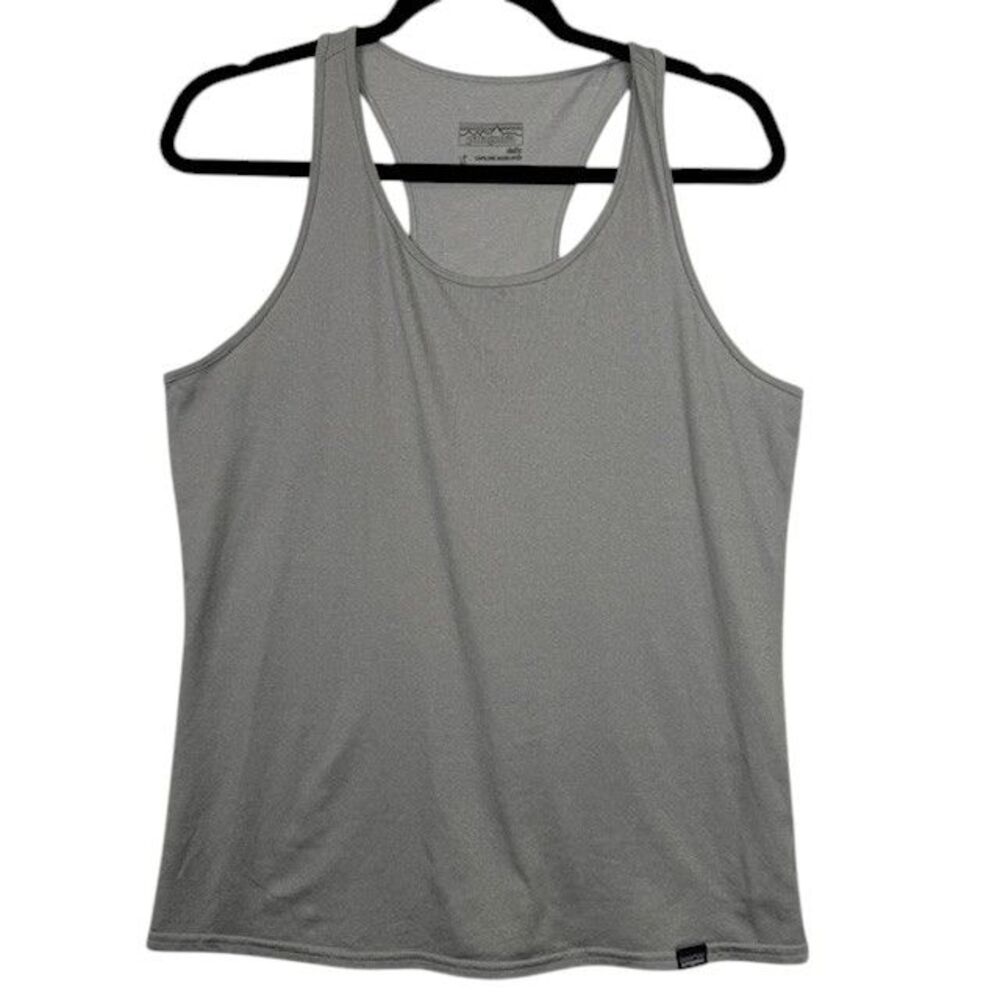 Patagonia Capilene Cool Daily Baselayer Tank Top Gray Women's Size Medium‎